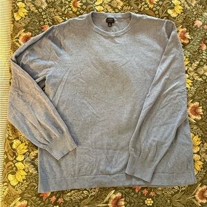 J. Crew Light Blue Cotton Sweater